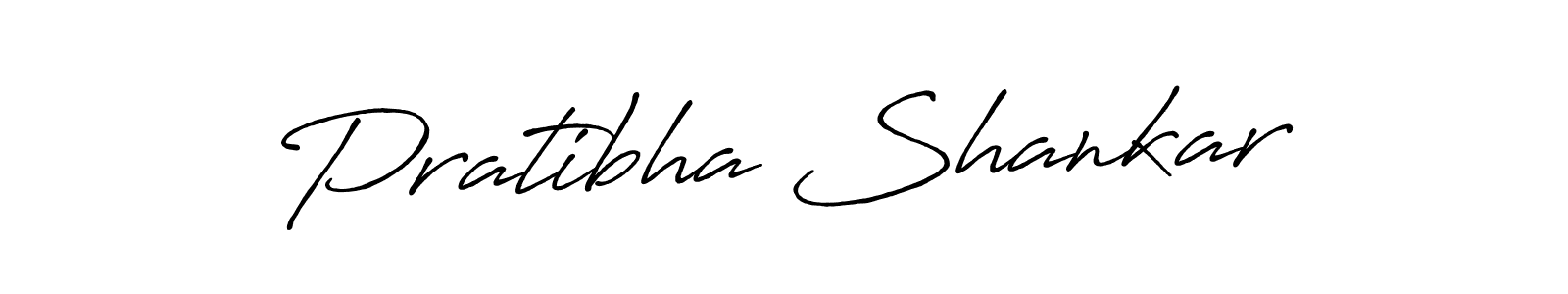 The best way (Antro_Vectra_Bolder) to make a short signature is to pick only two or three words in your name. The name Pratibha Shankar include a total of six letters. For converting this name. Pratibha Shankar signature style 7 images and pictures png