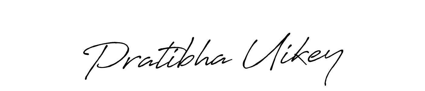 How to make Pratibha Uikey signature? Antro_Vectra_Bolder is a professional autograph style. Create handwritten signature for Pratibha Uikey name. Pratibha Uikey signature style 7 images and pictures png