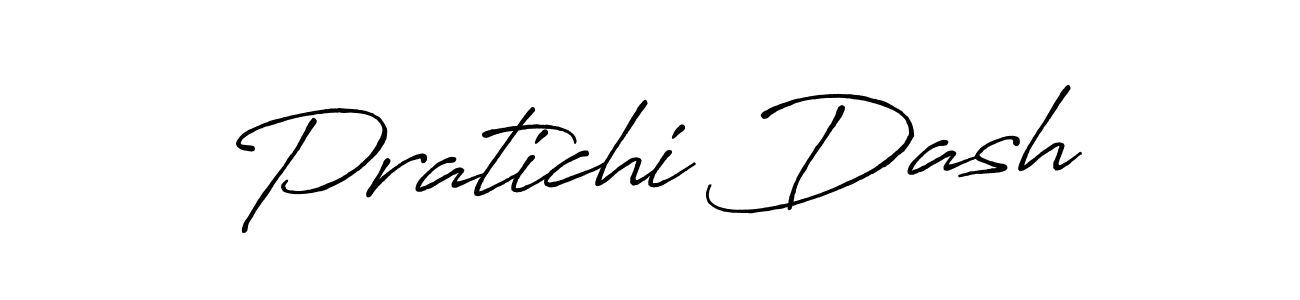 How to make Pratichi Dash signature? Antro_Vectra_Bolder is a professional autograph style. Create handwritten signature for Pratichi Dash name. Pratichi Dash signature style 7 images and pictures png