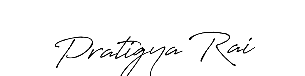 Once you've used our free online signature maker to create your best signature Antro_Vectra_Bolder style, it's time to enjoy all of the benefits that Pratigya Rai name signing documents. Pratigya Rai signature style 7 images and pictures png