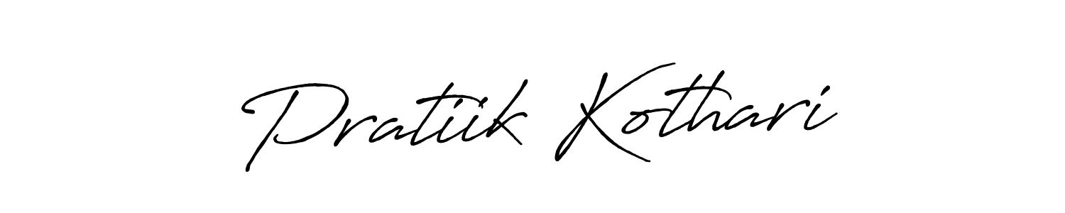 if you are searching for the best signature style for your name Pratiik Kothari. so please give up your signature search. here we have designed multiple signature styles  using Antro_Vectra_Bolder. Pratiik Kothari signature style 7 images and pictures png