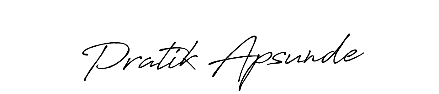 Similarly Antro_Vectra_Bolder is the best handwritten signature design. Signature creator online .You can use it as an online autograph creator for name Pratik Apsunde. Pratik Apsunde signature style 7 images and pictures png