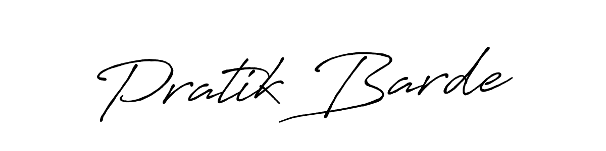 Also we have Pratik Barde name is the best signature style. Create professional handwritten signature collection using Antro_Vectra_Bolder autograph style. Pratik Barde signature style 7 images and pictures png