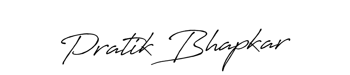 The best way (Antro_Vectra_Bolder) to make a short signature is to pick only two or three words in your name. The name Pratik Bhapkar include a total of six letters. For converting this name. Pratik Bhapkar signature style 7 images and pictures png