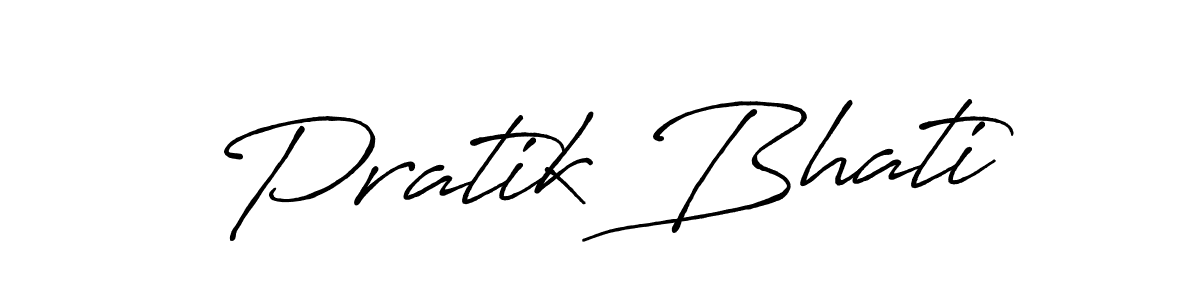 Once you've used our free online signature maker to create your best signature Antro_Vectra_Bolder style, it's time to enjoy all of the benefits that Pratik Bhati name signing documents. Pratik Bhati signature style 7 images and pictures png