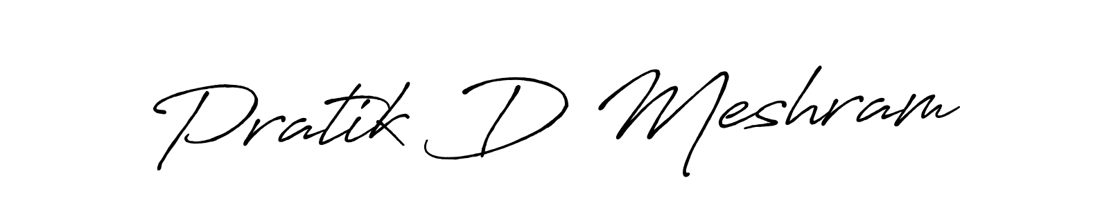 Here are the top 10 professional signature styles for the name Pratik D Meshram. These are the best autograph styles you can use for your name. Pratik D Meshram signature style 7 images and pictures png