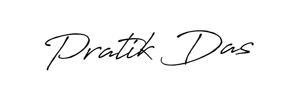 Design your own signature with our free online signature maker. With this signature software, you can create a handwritten (Antro_Vectra_Bolder) signature for name Pratik Das. Pratik Das signature style 7 images and pictures png