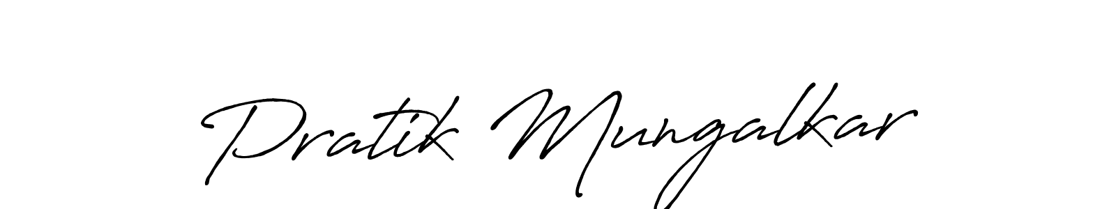 Make a beautiful signature design for name Pratik Mungalkar. Use this online signature maker to create a handwritten signature for free. Pratik Mungalkar signature style 7 images and pictures png