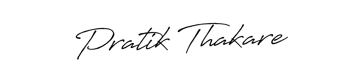 It looks lik you need a new signature style for name Pratik Thakare. Design unique handwritten (Antro_Vectra_Bolder) signature with our free signature maker in just a few clicks. Pratik Thakare signature style 7 images and pictures png