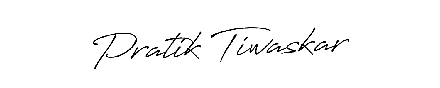 You should practise on your own different ways (Antro_Vectra_Bolder) to write your name (Pratik Tiwaskar) in signature. don't let someone else do it for you. Pratik Tiwaskar signature style 7 images and pictures png