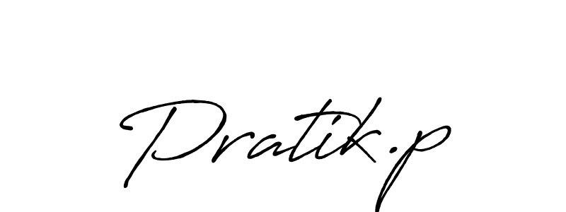 You should practise on your own different ways (Antro_Vectra_Bolder) to write your name (Pratik.p) in signature. don't let someone else do it for you. Pratik.p signature style 7 images and pictures png