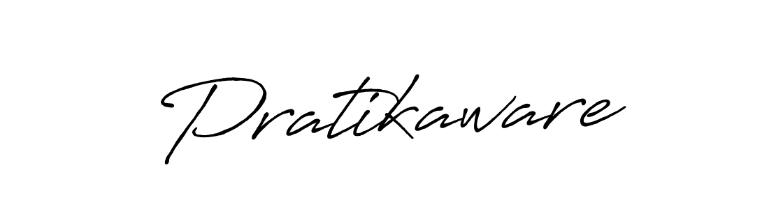 Pratikaware stylish signature style. Best Handwritten Sign (Antro_Vectra_Bolder) for my name. Handwritten Signature Collection Ideas for my name Pratikaware. Pratikaware signature style 7 images and pictures png