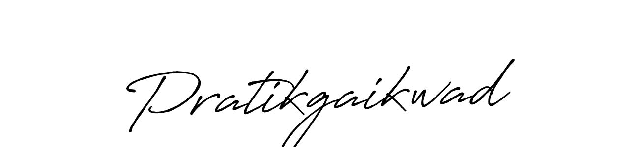 Use a signature maker to create a handwritten signature online. With this signature software, you can design (Antro_Vectra_Bolder) your own signature for name Pratikgaikwad. Pratikgaikwad signature style 7 images and pictures png