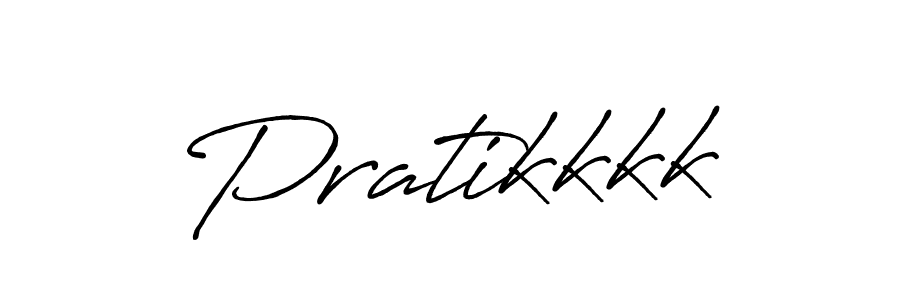 Design your own signature with our free online signature maker. With this signature software, you can create a handwritten (Antro_Vectra_Bolder) signature for name Pratikkkk. Pratikkkk signature style 7 images and pictures png