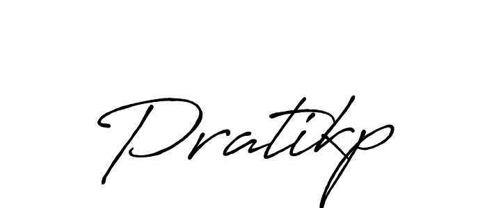 Use a signature maker to create a handwritten signature online. With this signature software, you can design (Antro_Vectra_Bolder) your own signature for name Pratikp. Pratikp signature style 7 images and pictures png