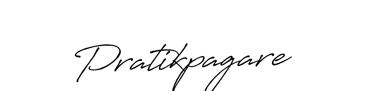 How to make Pratikpagare signature? Antro_Vectra_Bolder is a professional autograph style. Create handwritten signature for Pratikpagare name. Pratikpagare signature style 7 images and pictures png