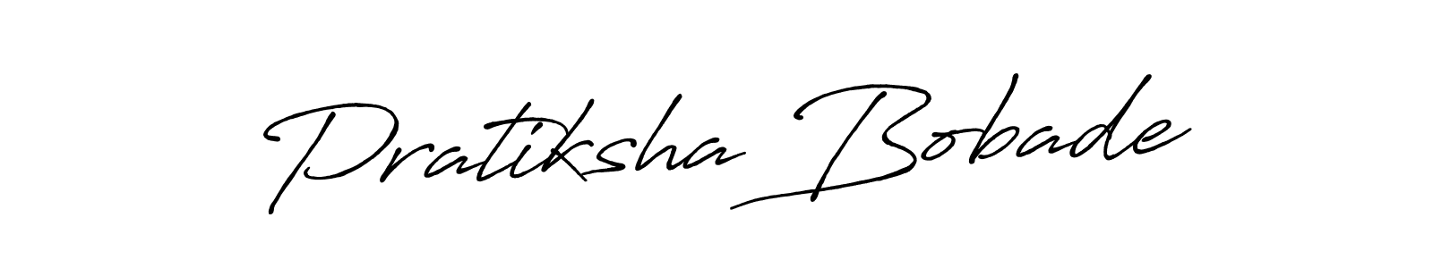 Similarly Antro_Vectra_Bolder is the best handwritten signature design. Signature creator online .You can use it as an online autograph creator for name Pratiksha Bobade. Pratiksha Bobade signature style 7 images and pictures png