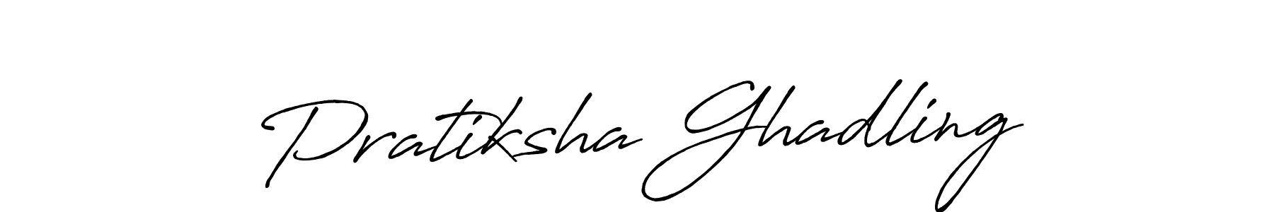 Similarly Antro_Vectra_Bolder is the best handwritten signature design. Signature creator online .You can use it as an online autograph creator for name Pratiksha Ghadling. Pratiksha Ghadling signature style 7 images and pictures png