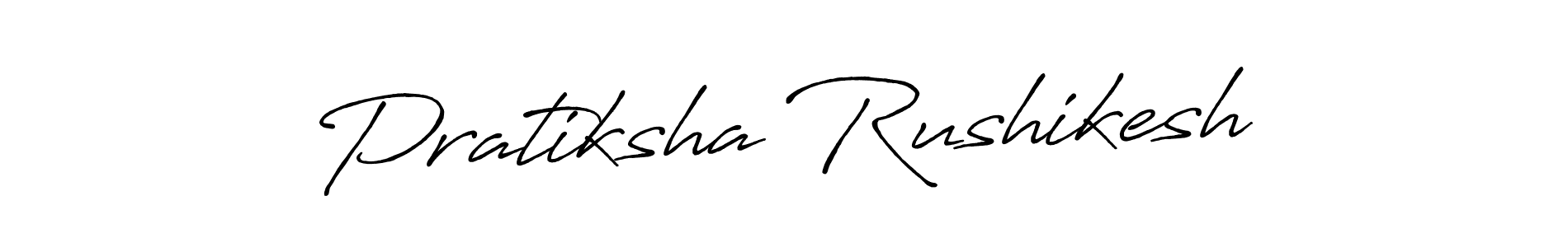 Pratiksha Rushikesh stylish signature style. Best Handwritten Sign (Antro_Vectra_Bolder) for my name. Handwritten Signature Collection Ideas for my name Pratiksha Rushikesh. Pratiksha Rushikesh signature style 7 images and pictures png