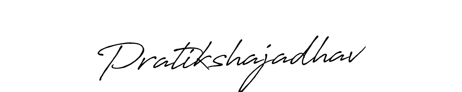 The best way (Antro_Vectra_Bolder) to make a short signature is to pick only two or three words in your name. The name Pratikshajadhav include a total of six letters. For converting this name. Pratikshajadhav signature style 7 images and pictures png