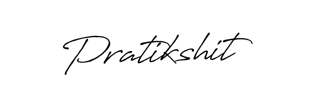 Design your own signature with our free online signature maker. With this signature software, you can create a handwritten (Antro_Vectra_Bolder) signature for name Pratikshit. Pratikshit signature style 7 images and pictures png