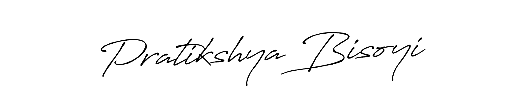Use a signature maker to create a handwritten signature online. With this signature software, you can design (Antro_Vectra_Bolder) your own signature for name Pratikshya Bisoyi. Pratikshya Bisoyi signature style 7 images and pictures png