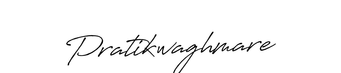 How to make Pratikwaghmare name signature. Use Antro_Vectra_Bolder style for creating short signs online. This is the latest handwritten sign. Pratikwaghmare signature style 7 images and pictures png