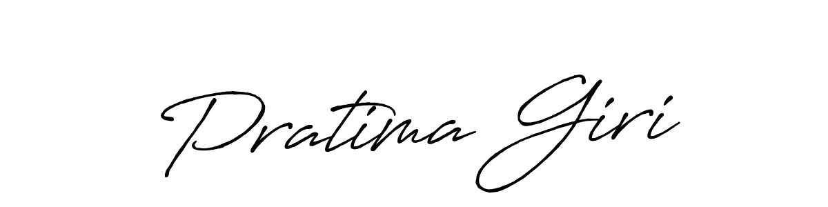 Use a signature maker to create a handwritten signature online. With this signature software, you can design (Antro_Vectra_Bolder) your own signature for name Pratima Giri. Pratima Giri signature style 7 images and pictures png