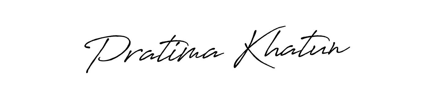Antro_Vectra_Bolder is a professional signature style that is perfect for those who want to add a touch of class to their signature. It is also a great choice for those who want to make their signature more unique. Get Pratima Khatun name to fancy signature for free. Pratima Khatun signature style 7 images and pictures png