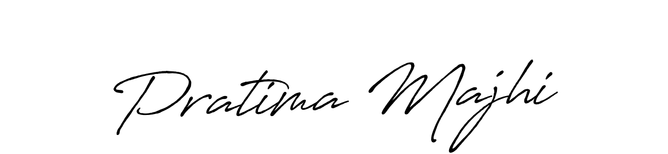 Design your own signature with our free online signature maker. With this signature software, you can create a handwritten (Antro_Vectra_Bolder) signature for name Pratima Majhi. Pratima Majhi signature style 7 images and pictures png