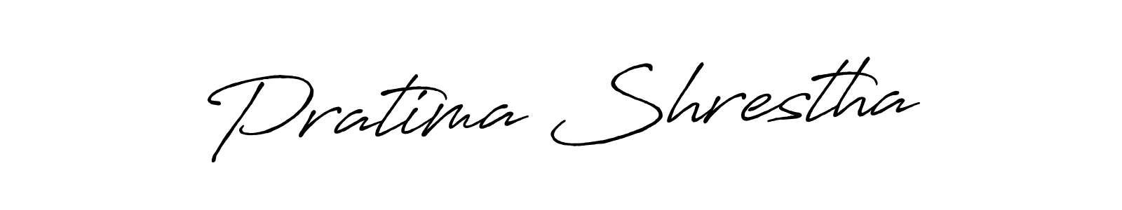 Antro_Vectra_Bolder is a professional signature style that is perfect for those who want to add a touch of class to their signature. It is also a great choice for those who want to make their signature more unique. Get Pratima Shrestha name to fancy signature for free. Pratima Shrestha signature style 7 images and pictures png