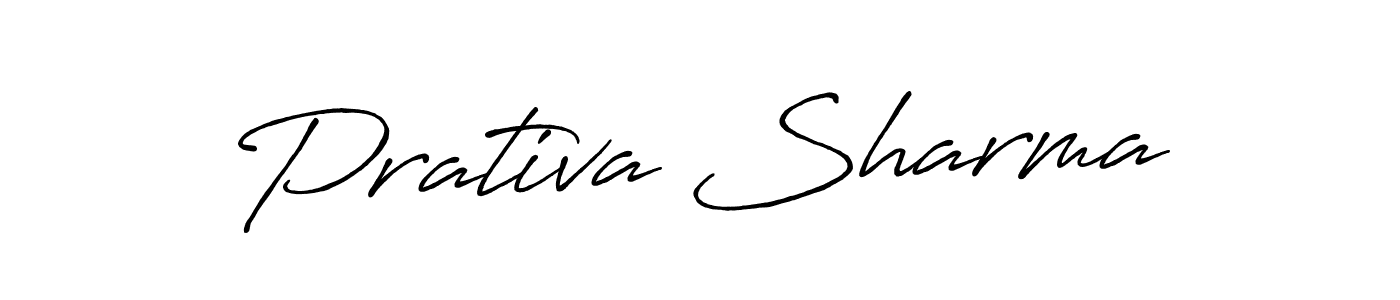 Prativa Sharma stylish signature style. Best Handwritten Sign (Antro_Vectra_Bolder) for my name. Handwritten Signature Collection Ideas for my name Prativa Sharma. Prativa Sharma signature style 7 images and pictures png