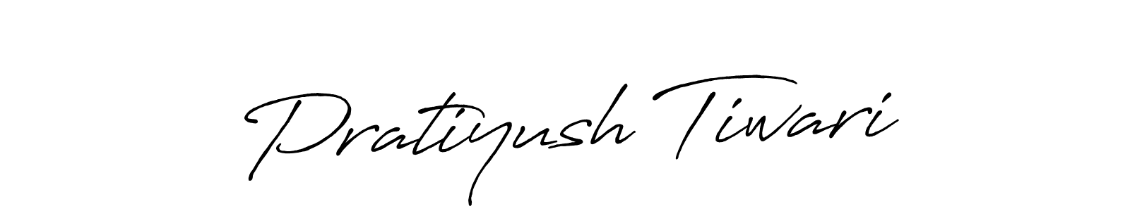 How to make Pratiyush Tiwari signature? Antro_Vectra_Bolder is a professional autograph style. Create handwritten signature for Pratiyush Tiwari name. Pratiyush Tiwari signature style 7 images and pictures png