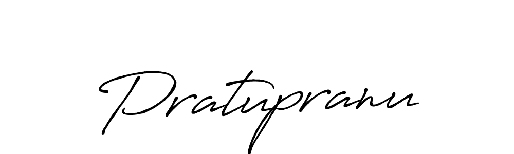 It looks lik you need a new signature style for name Pratupranu. Design unique handwritten (Antro_Vectra_Bolder) signature with our free signature maker in just a few clicks. Pratupranu signature style 7 images and pictures png