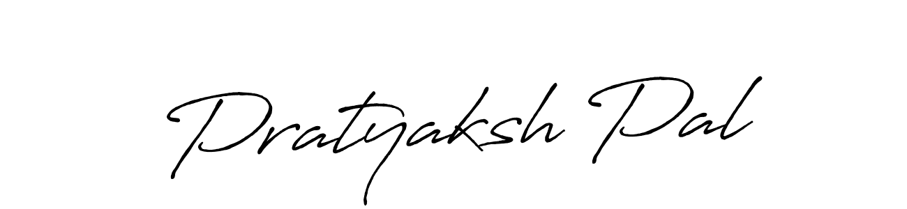 Also we have Pratyaksh Pal name is the best signature style. Create professional handwritten signature collection using Antro_Vectra_Bolder autograph style. Pratyaksh Pal signature style 7 images and pictures png