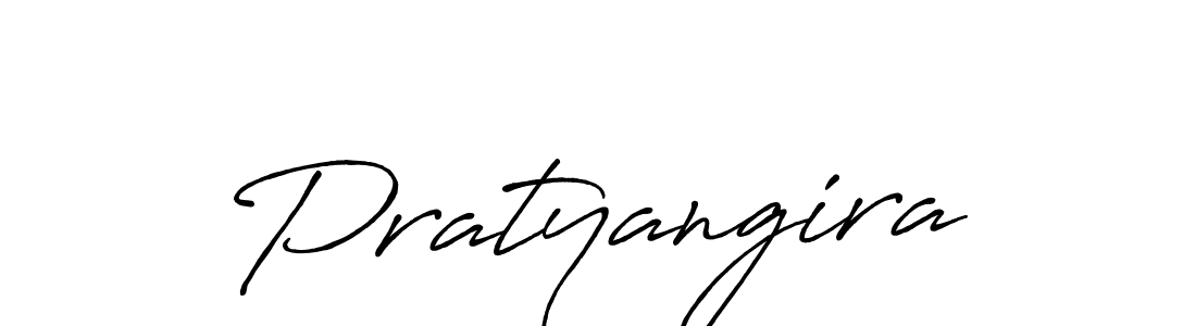 Use a signature maker to create a handwritten signature online. With this signature software, you can design (Antro_Vectra_Bolder) your own signature for name Pratyangira. Pratyangira signature style 7 images and pictures png