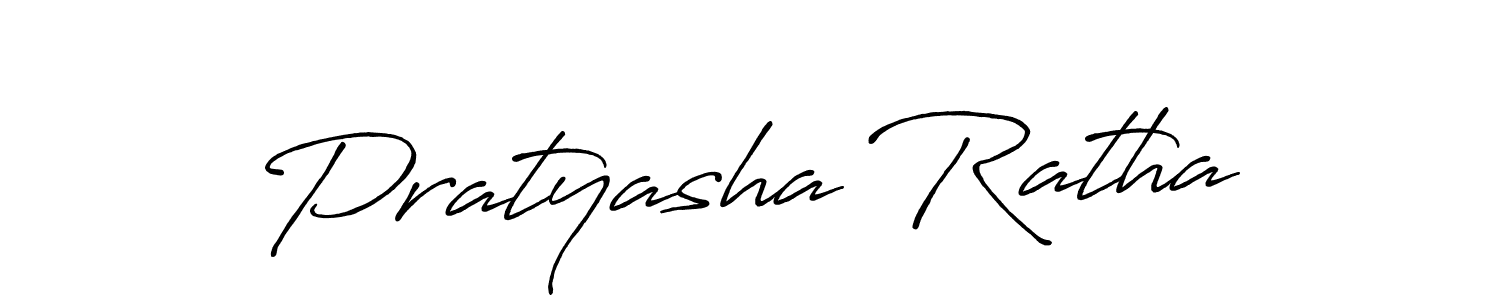 if you are searching for the best signature style for your name Pratyasha Ratha. so please give up your signature search. here we have designed multiple signature styles  using Antro_Vectra_Bolder. Pratyasha Ratha signature style 7 images and pictures png