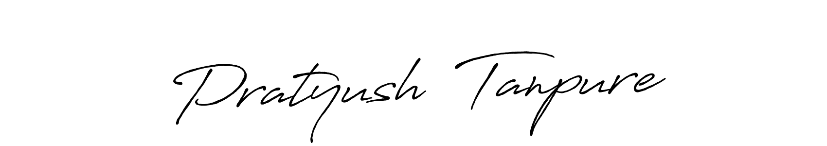 It looks lik you need a new signature style for name Pratyush  Tanpure. Design unique handwritten (Antro_Vectra_Bolder) signature with our free signature maker in just a few clicks. Pratyush  Tanpure signature style 7 images and pictures png