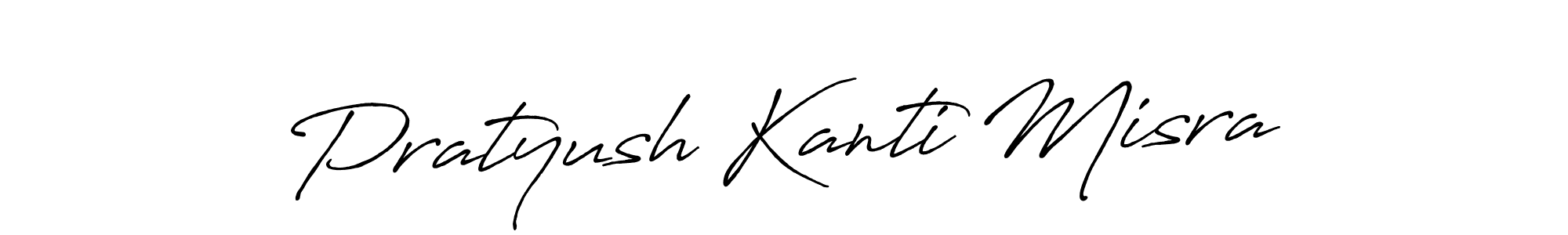 Make a beautiful signature design for name Pratyush Kanti Misra. With this signature (Antro_Vectra_Bolder) style, you can create a handwritten signature for free. Pratyush Kanti Misra signature style 7 images and pictures png