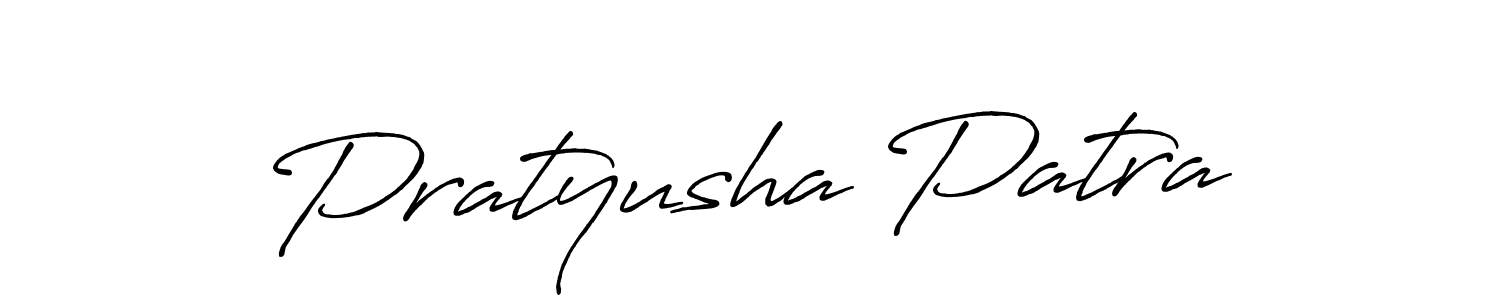 Also You can easily find your signature by using the search form. We will create Pratyusha Patra name handwritten signature images for you free of cost using Antro_Vectra_Bolder sign style. Pratyusha Patra signature style 7 images and pictures png