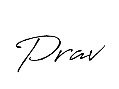 Make a beautiful signature design for name Prav. With this signature (Antro_Vectra_Bolder) style, you can create a handwritten signature for free. Prav signature style 7 images and pictures png