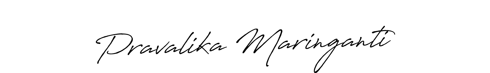 The best way (Antro_Vectra_Bolder) to make a short signature is to pick only two or three words in your name. The name Pravalika Maringanti include a total of six letters. For converting this name. Pravalika Maringanti signature style 7 images and pictures png