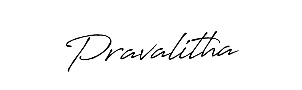 Pravalitha stylish signature style. Best Handwritten Sign (Antro_Vectra_Bolder) for my name. Handwritten Signature Collection Ideas for my name Pravalitha. Pravalitha signature style 7 images and pictures png