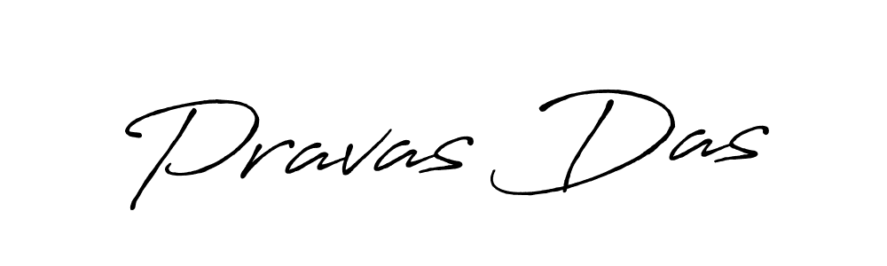 Make a beautiful signature design for name Pravas Das. With this signature (Antro_Vectra_Bolder) style, you can create a handwritten signature for free. Pravas Das signature style 7 images and pictures png