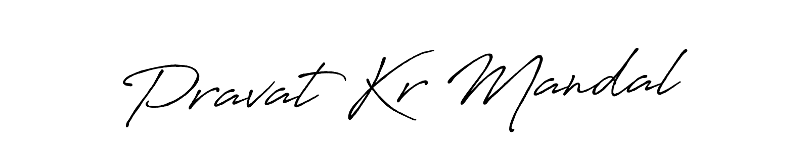 How to make Pravat Kr Mandal signature? Antro_Vectra_Bolder is a professional autograph style. Create handwritten signature for Pravat Kr Mandal name. Pravat Kr Mandal signature style 7 images and pictures png