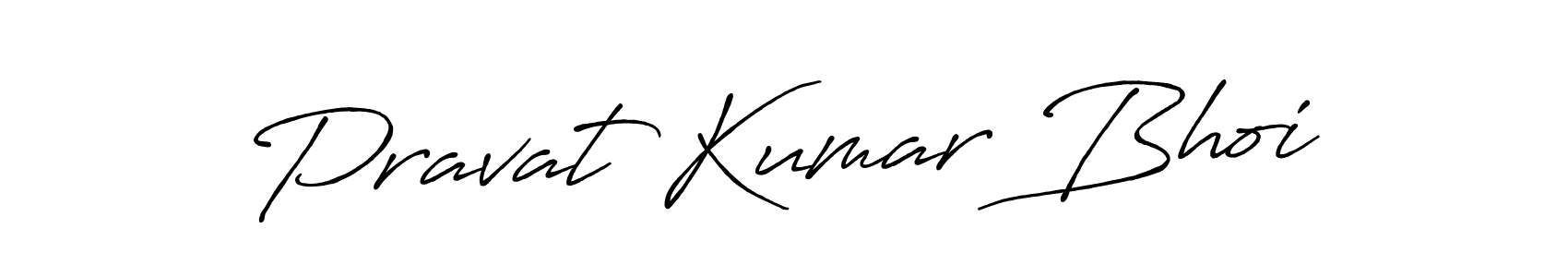 Antro_Vectra_Bolder is a professional signature style that is perfect for those who want to add a touch of class to their signature. It is also a great choice for those who want to make their signature more unique. Get Pravat Kumar Bhoi name to fancy signature for free. Pravat Kumar Bhoi signature style 7 images and pictures png
