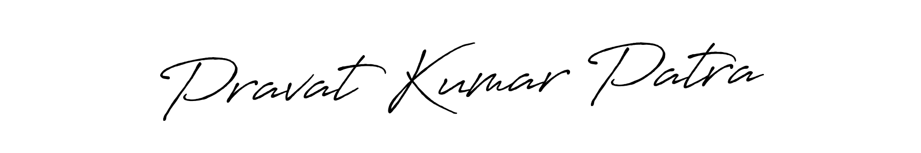 Make a beautiful signature design for name Pravat Kumar Patra. With this signature (Antro_Vectra_Bolder) style, you can create a handwritten signature for free. Pravat Kumar Patra signature style 7 images and pictures png