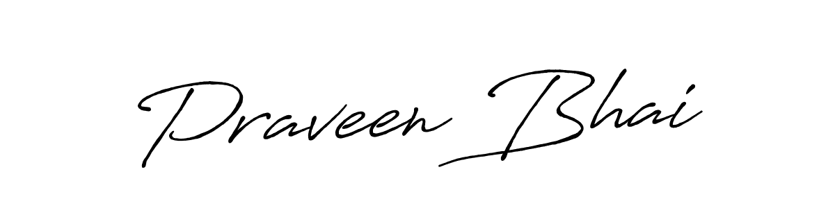 The best way (Antro_Vectra_Bolder) to make a short signature is to pick only two or three words in your name. The name Praveen Bhai include a total of six letters. For converting this name. Praveen Bhai signature style 7 images and pictures png