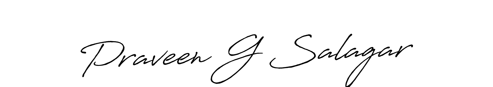 Similarly Antro_Vectra_Bolder is the best handwritten signature design. Signature creator online .You can use it as an online autograph creator for name Praveen G Salagar. Praveen G Salagar signature style 7 images and pictures png