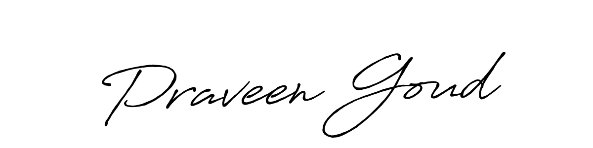 Antro_Vectra_Bolder is a professional signature style that is perfect for those who want to add a touch of class to their signature. It is also a great choice for those who want to make their signature more unique. Get Praveen Goud name to fancy signature for free. Praveen Goud signature style 7 images and pictures png